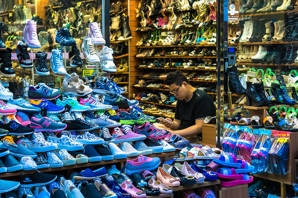 Dongdaemun shoe street online