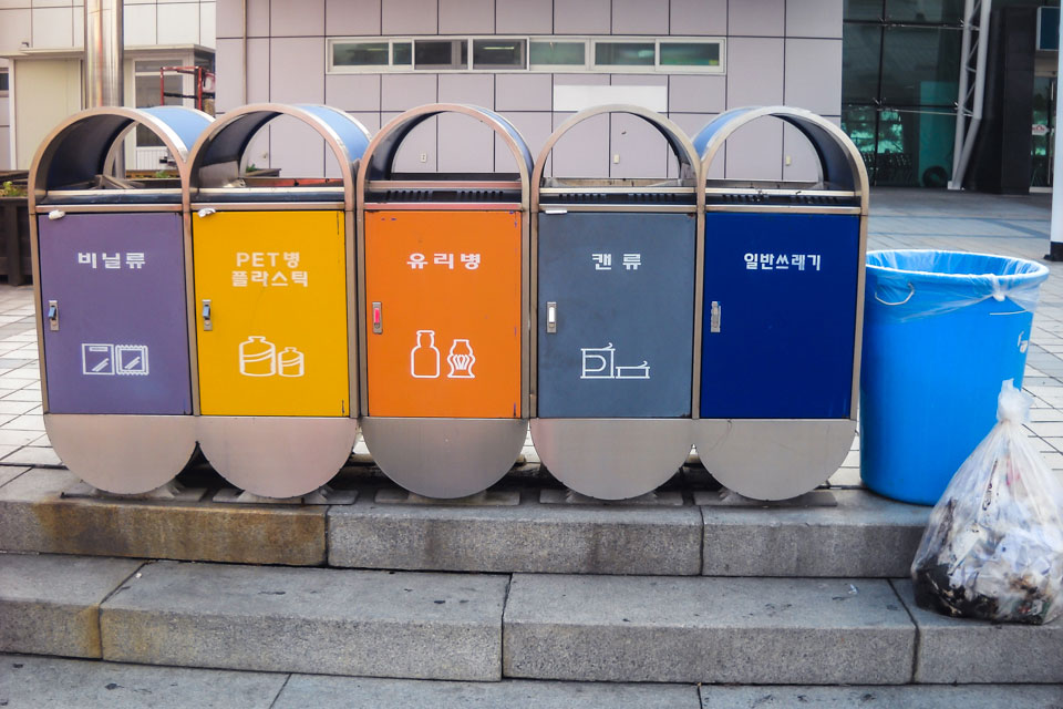 Image result for south korea recycling